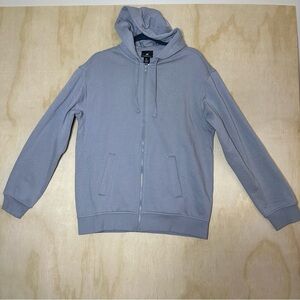 H&M Men’s Gray Zip-Up Hoodie Size Small
